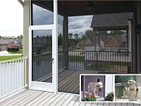<b>ScreenEze and Super Screen � A better screening system for the Traditional Screened Porch with Indestructible Screen Mesh</b>